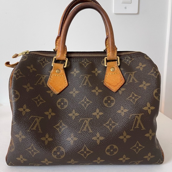 LOUIS VUITTON VINTAGE SPEEDY MONOGRAM 25 - Picture 3 of 12